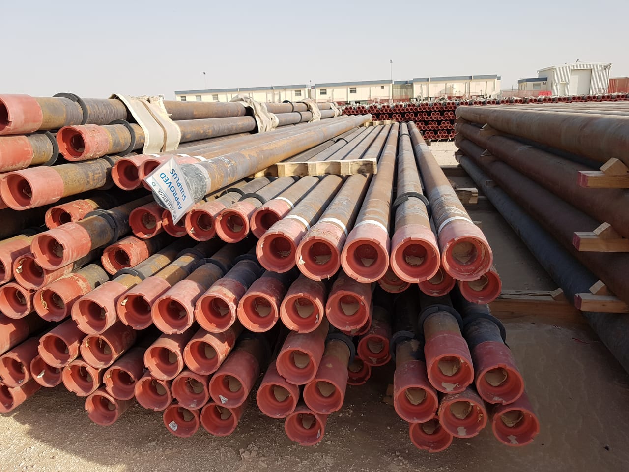 Pipes, Tubes & Fittings at the Green Gulf yard, Sharjah